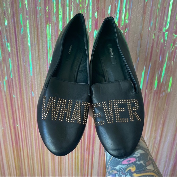 Forever 21 Shoes - Forever 21 Whatever Studded Loafer Flats 8